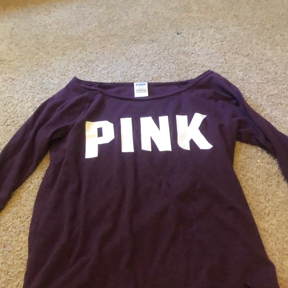 pink long sleeve